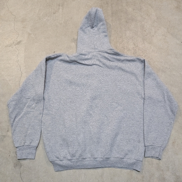 VTG Jansport WSU Cougars Hoodie Full Zip Gray Flaws USA Made Mens XL - Picture 9 of 11